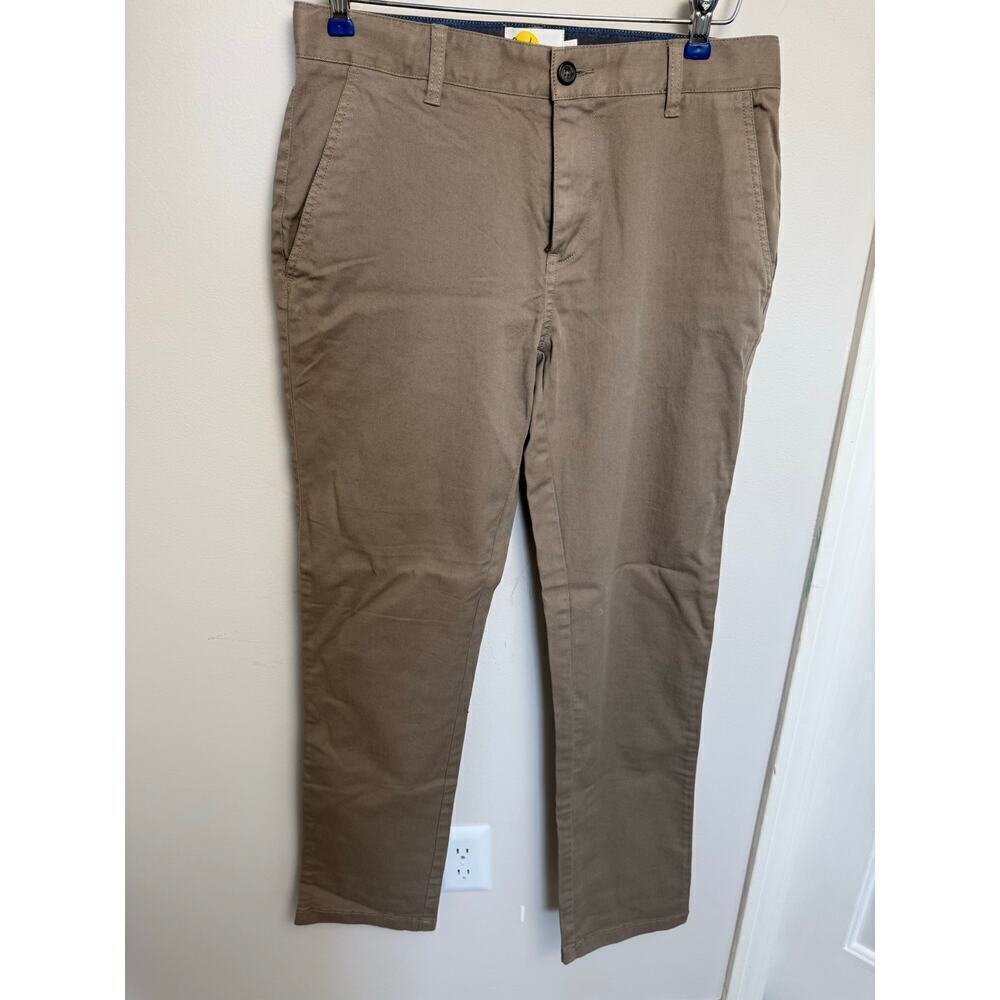 Boden Boys Tan Pants Size 15Y Cotton 98% excellent condition Chinos Light Brown